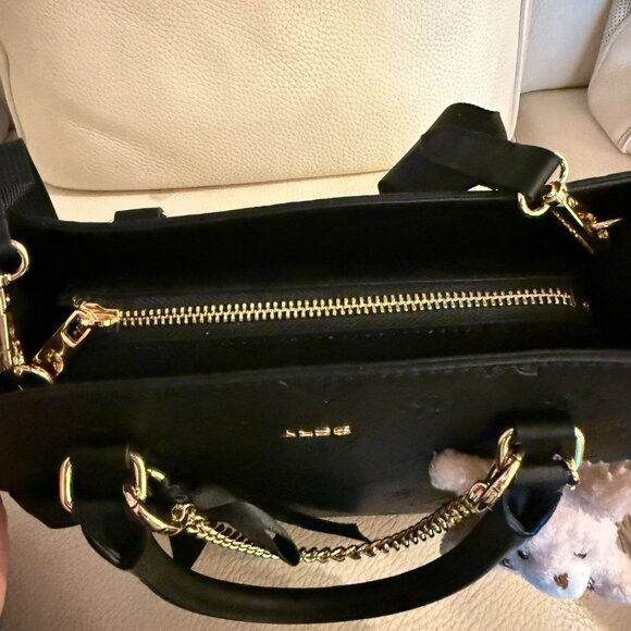 NWT ALDO HIGH FASHION CROSSBODY BAG SHOULDER PURSE SATCHEL W CHARMS - Picture 6 of 7